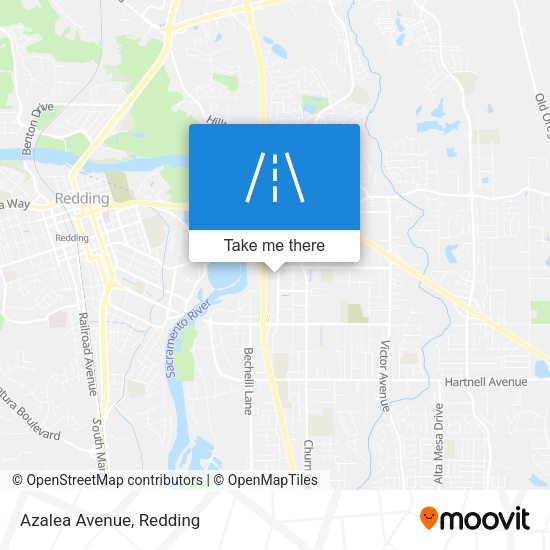 Mapa de Azalea Avenue