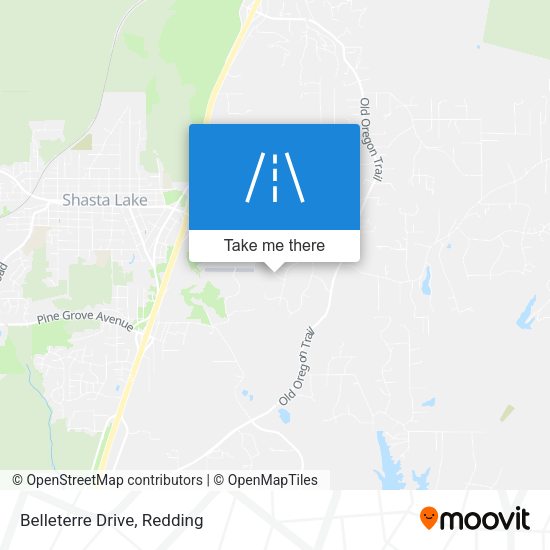 Mapa de Belleterre Drive
