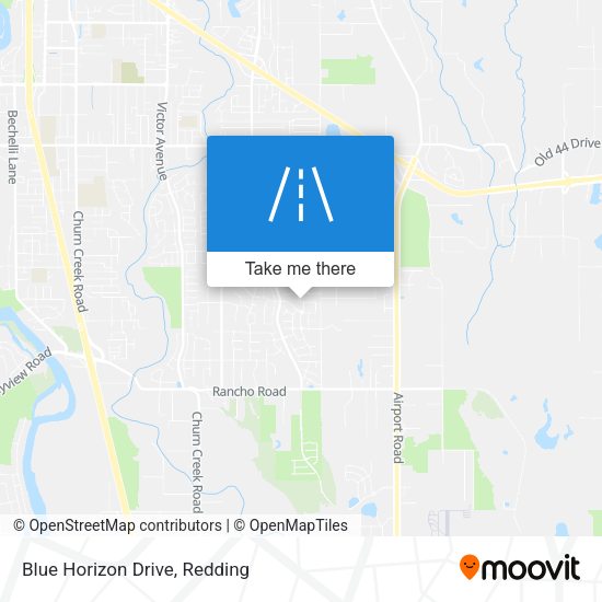 Blue Horizon Drive map