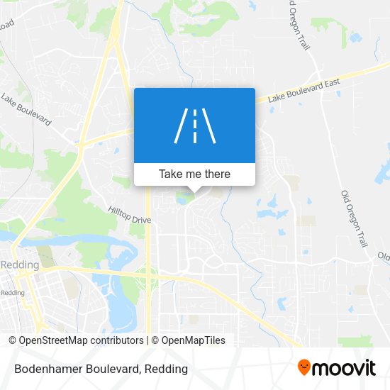 Mapa de Bodenhamer Boulevard
