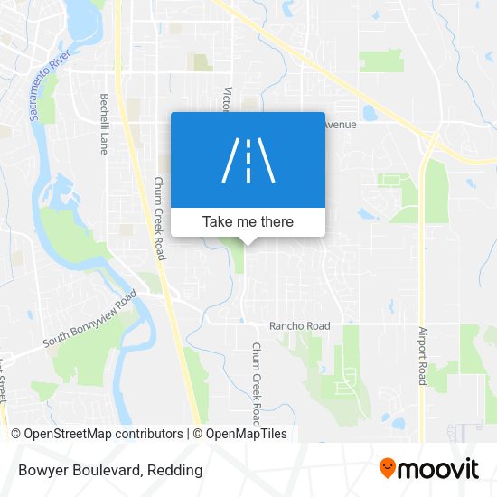 Mapa de Bowyer Boulevard