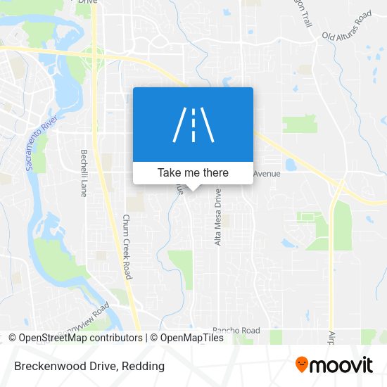 Mapa de Breckenwood Drive