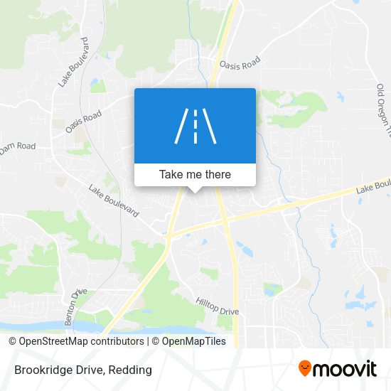 Brookridge Drive map