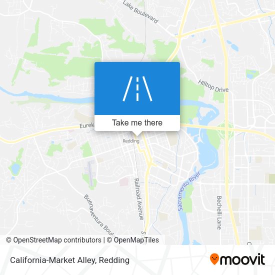 California-Market Alley map