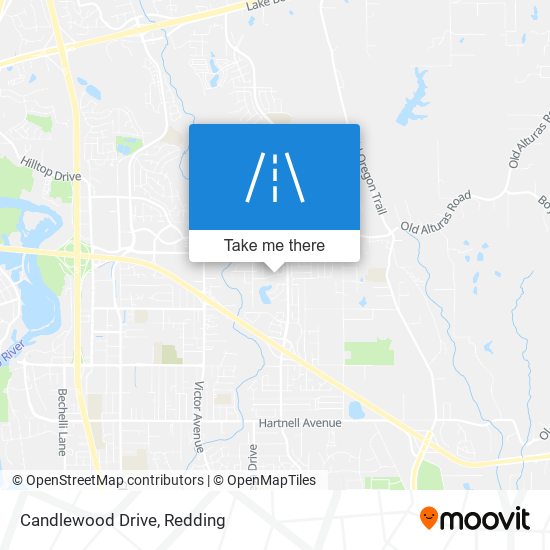 Candlewood Drive map