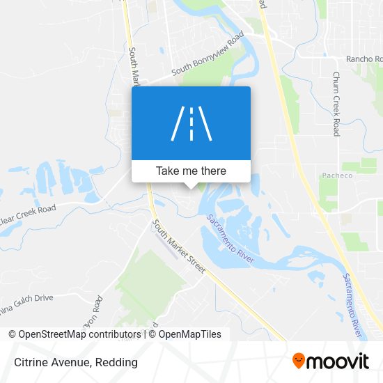 Mapa de Citrine Avenue