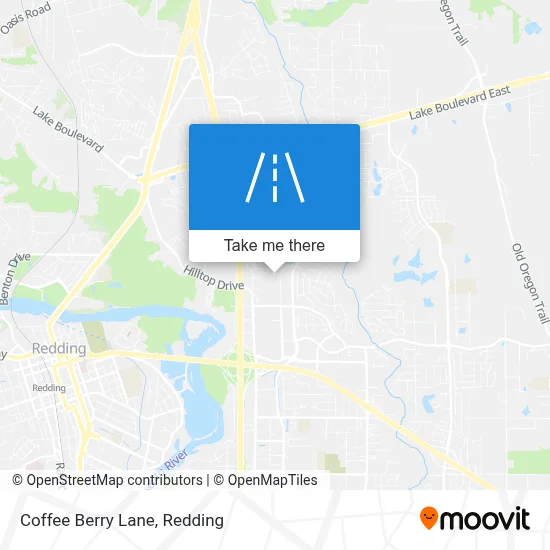 Coffee Berry Lane map