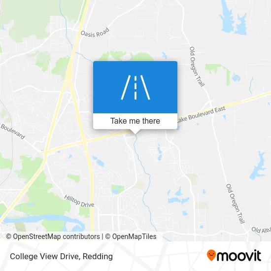 College View Drive map