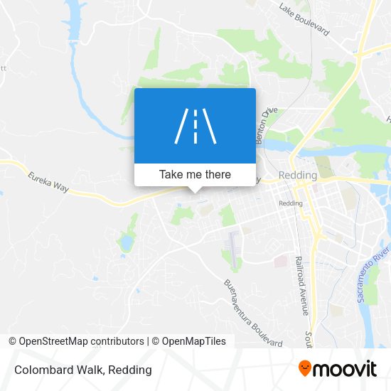 Mapa de Colombard Walk
