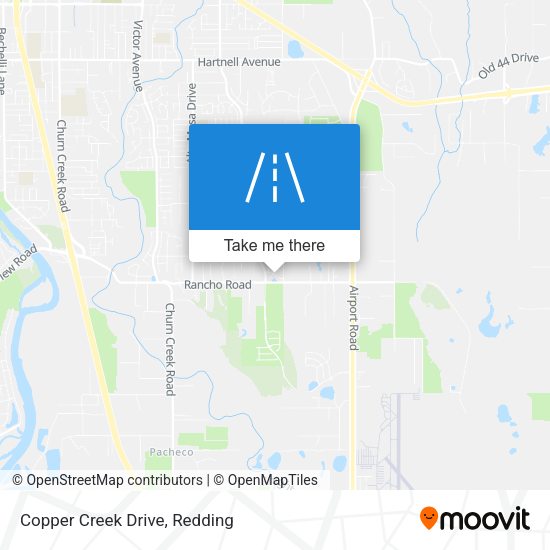 Copper Creek Drive map
