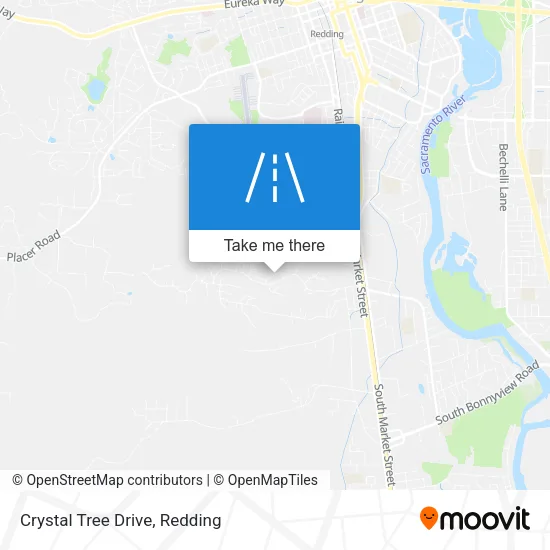 Crystal Tree Drive map