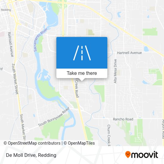 Mapa de De Moll Drive