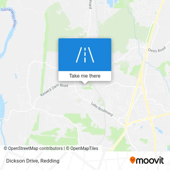 Dickson Drive map