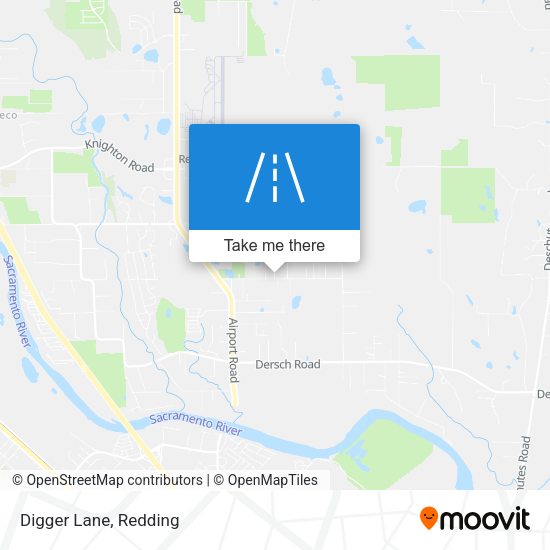 Mapa de Digger Lane