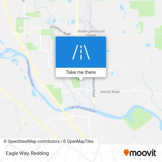 Eagle Way map