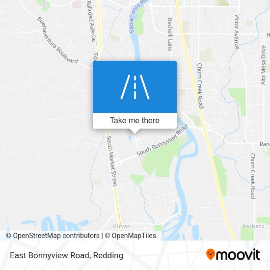 East Bonnyview Road map