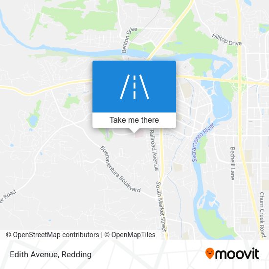 Mapa de Edith Avenue