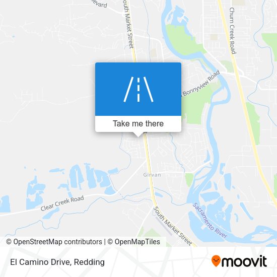 Mapa de El Camino Drive