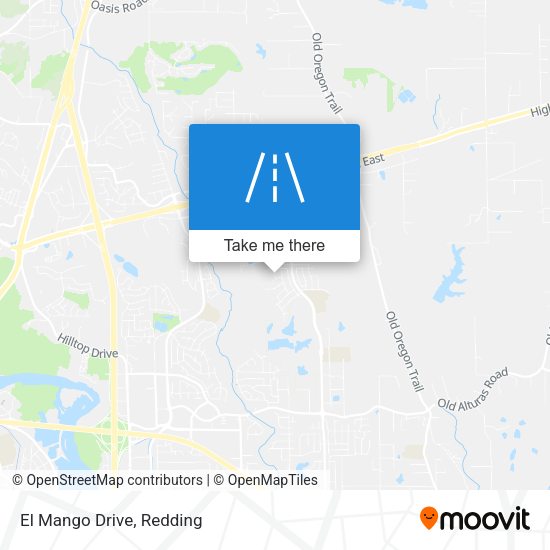 Mapa de El Mango Drive