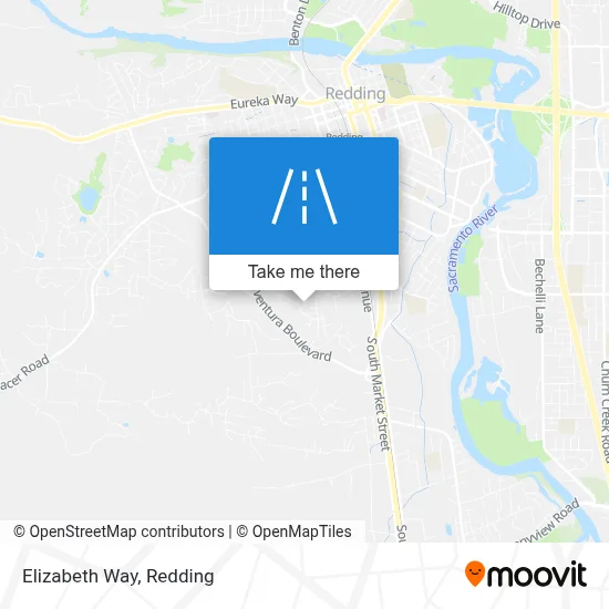 Elizabeth Way map