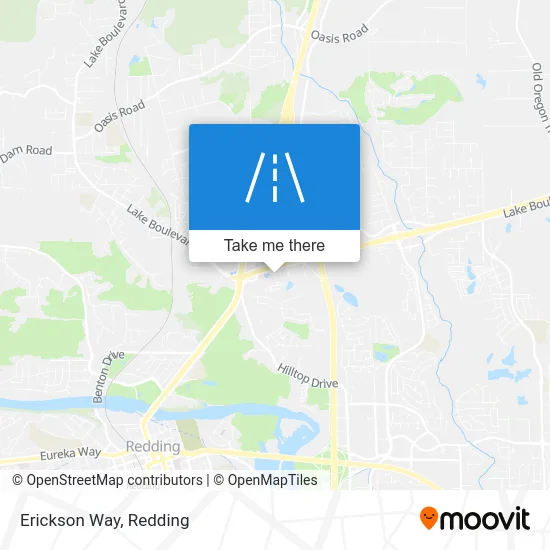 Erickson Way map