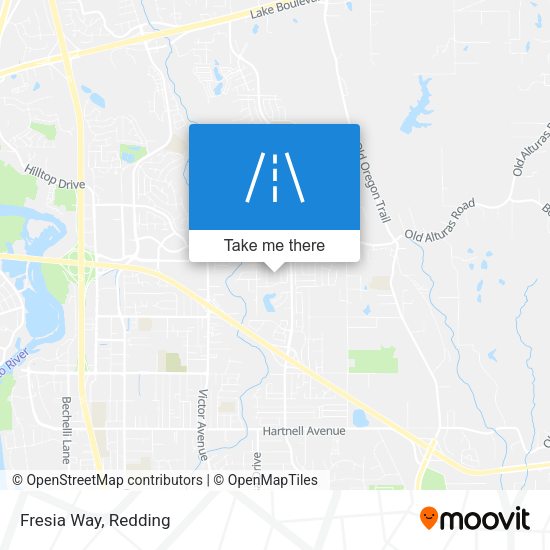Mapa de Fresia Way