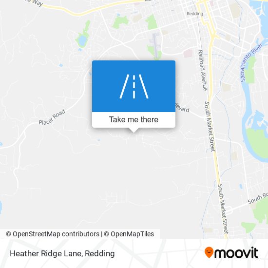 Heather Ridge Lane map