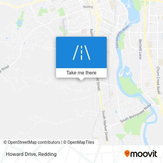 Mapa de Howard Drive
