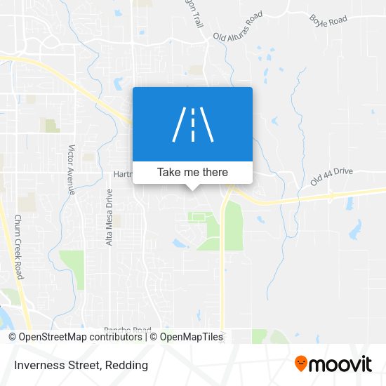 Mapa de Inverness Street