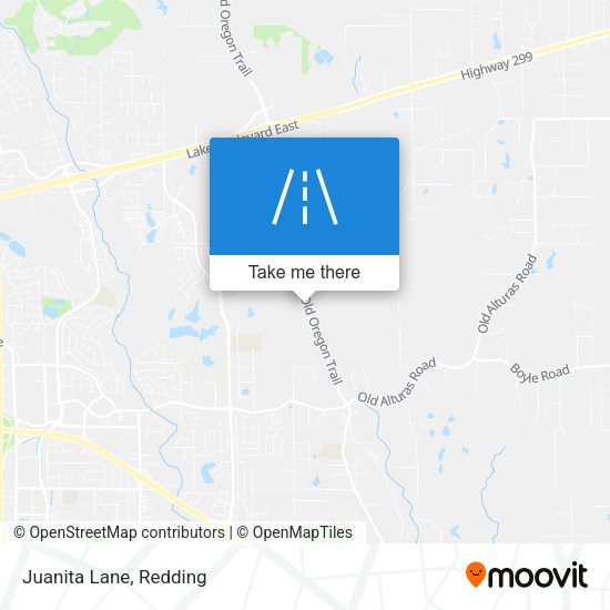 Mapa de Juanita Lane