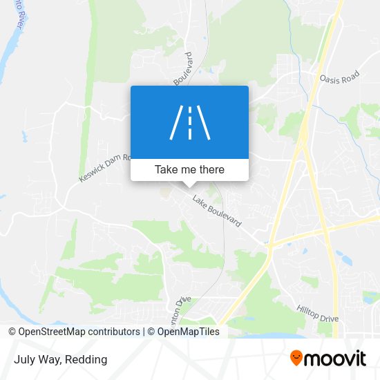 Mapa de July Way