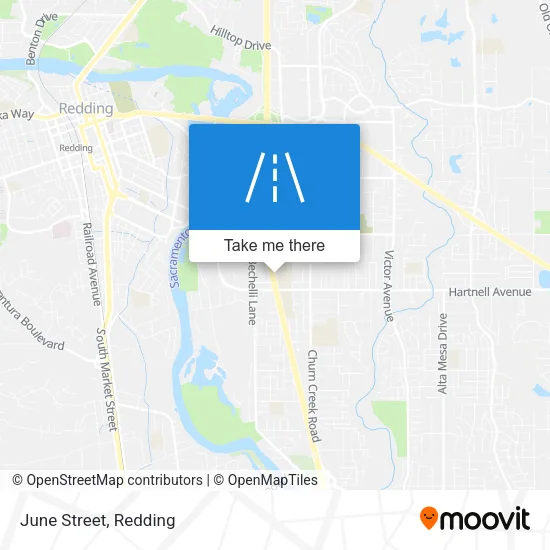 June Street map