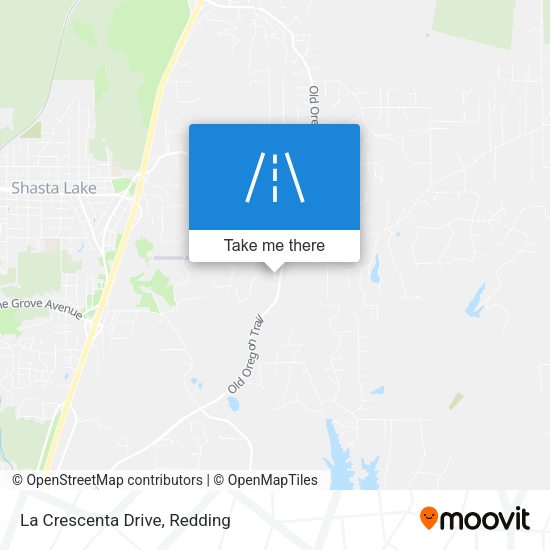 Mapa de La Crescenta Drive