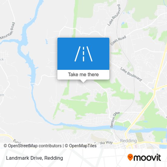 Mapa de Landmark Drive