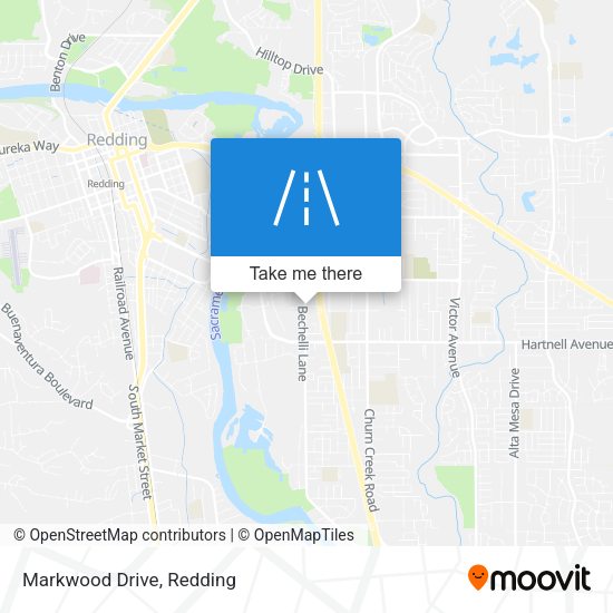 Markwood Drive map