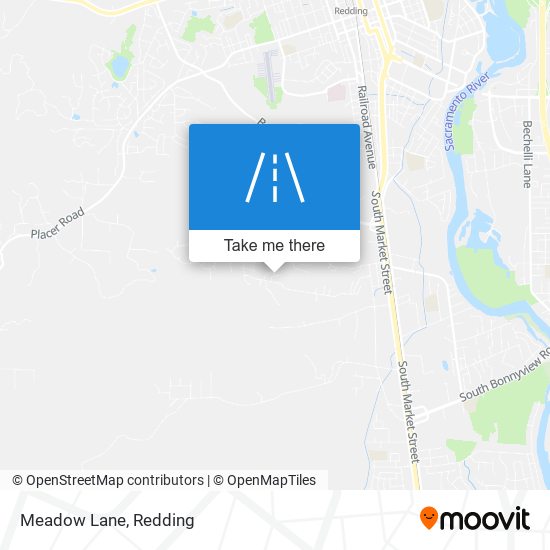 Mapa de Meadow Lane