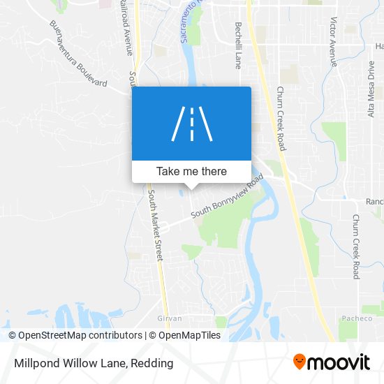 Millpond Willow Lane map