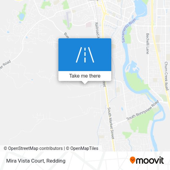 Mapa de Mira Vista Court