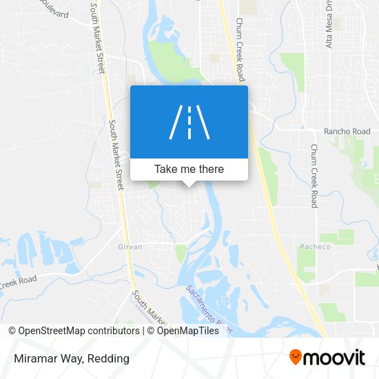 Mapa de Miramar Way