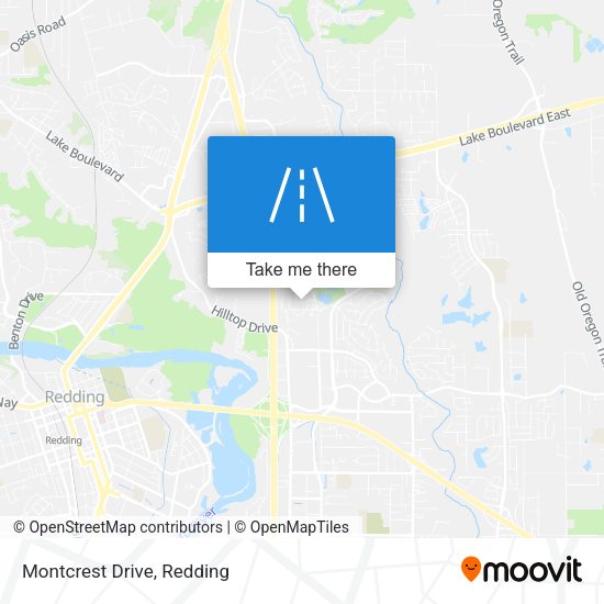 Mapa de Montcrest Drive