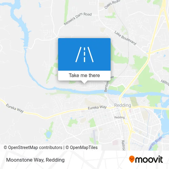 Moonstone Way map