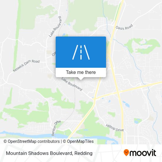 Mapa de Mountain Shadows Boulevard