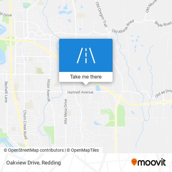 Oakview Drive map