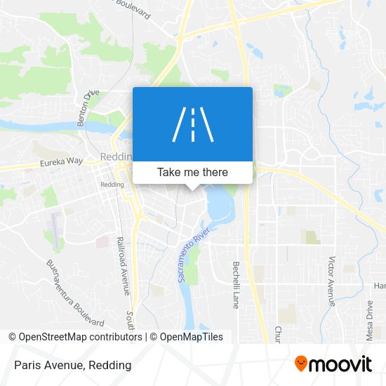 Mapa de Paris Avenue