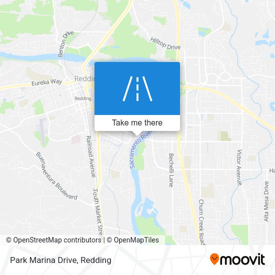 Park Marina Drive map