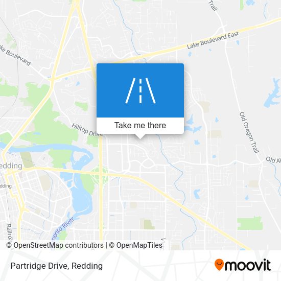 Mapa de Partridge Drive