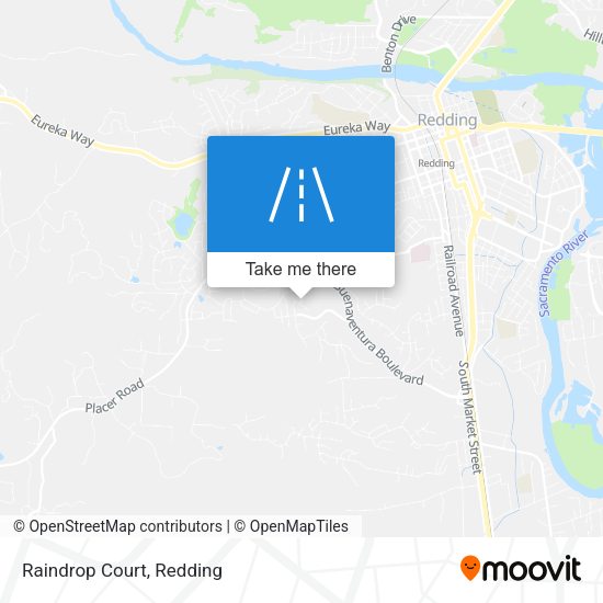 Mapa de Raindrop Court
