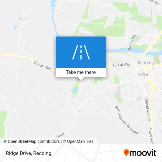 Ridge Drive map
