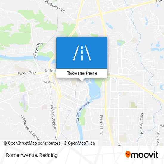 Mapa de Rome Avenue