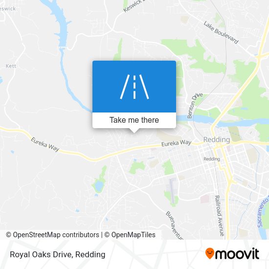 Royal Oaks Drive map